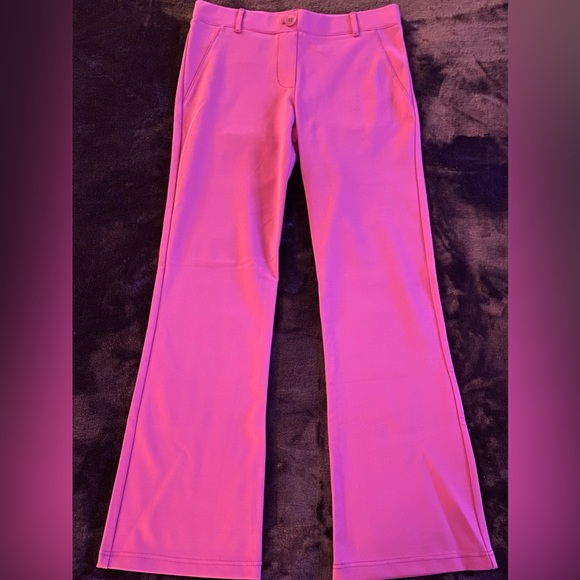 Betabrand Pants & Jumpsuits Hot Pink Betabrand Bootcut Pants Poshmark